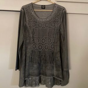 Gray Calstyle Top